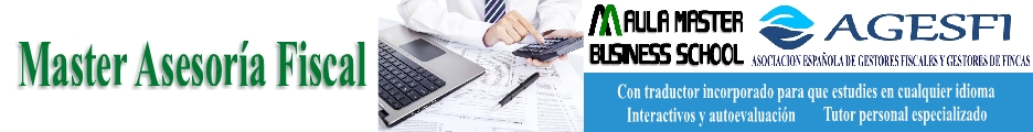 Máster Asesoría Fiscal AGESFI